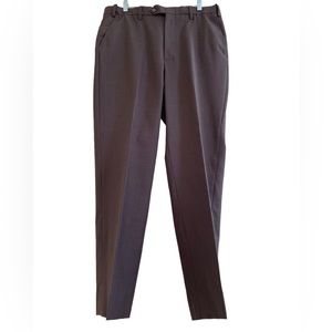 BERLE BROWN DRESS SLACKS Size 35